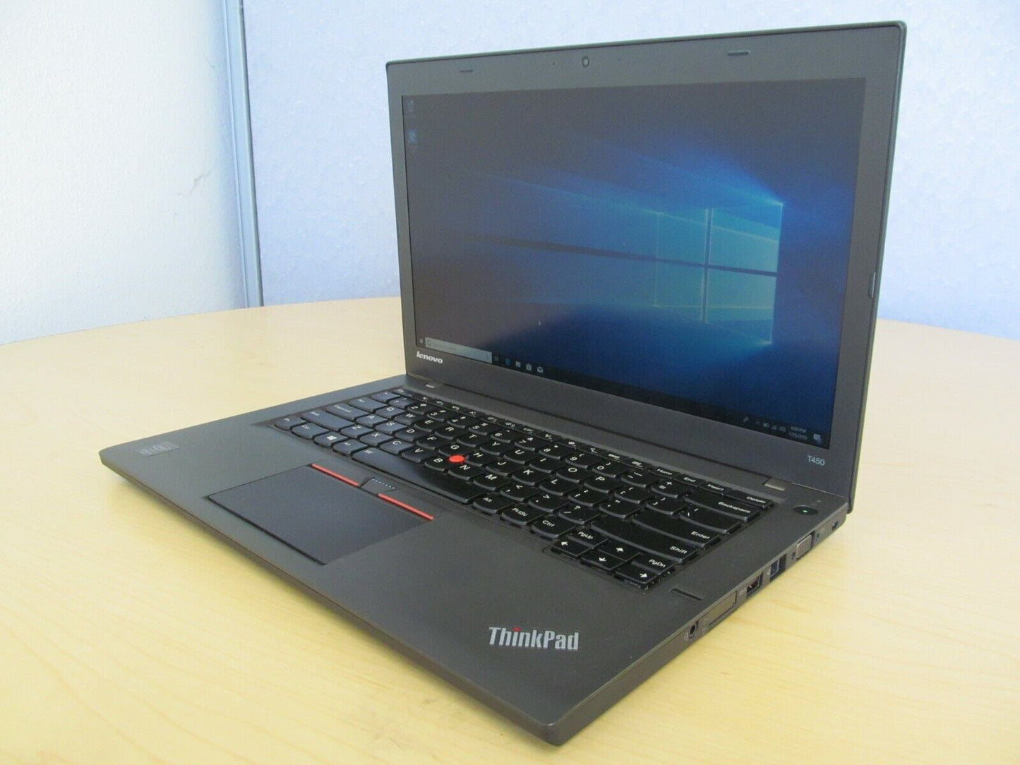 Lenovo ThinkPad T450 i5-5300U 16GB 512GB SSD Win 10 Pro 14" WIFI Laptop cam