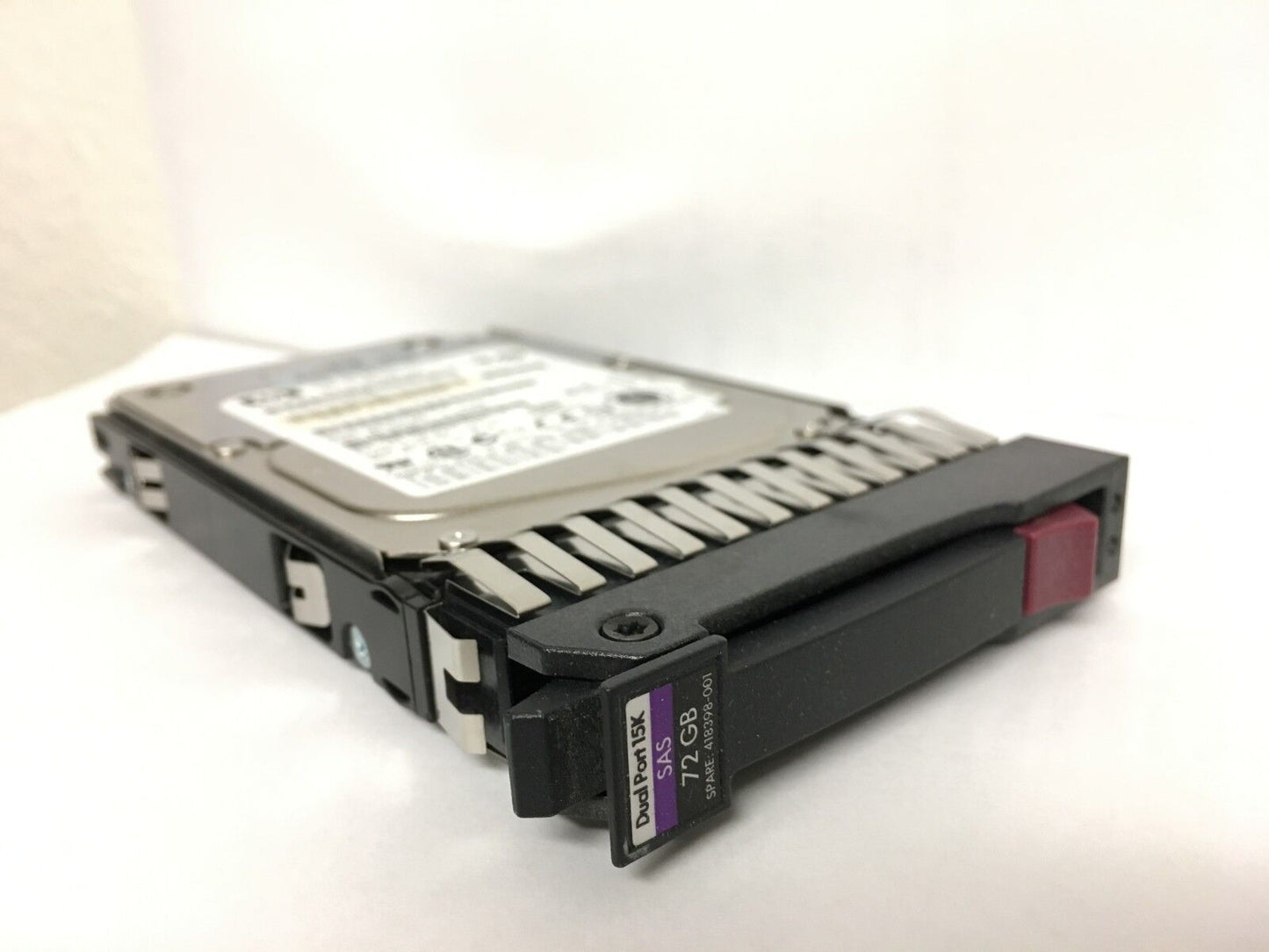 HP 459889-002 72GB 15k RPM 2.5" SAS Hard drive w/ tray 418373-003