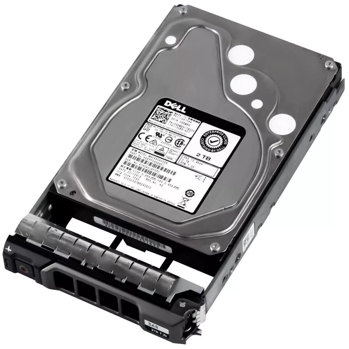 DELL 2TB 7.2K 12Gb/s 3.5" SAS MG04SCA20EN DP/N 0GDM8H