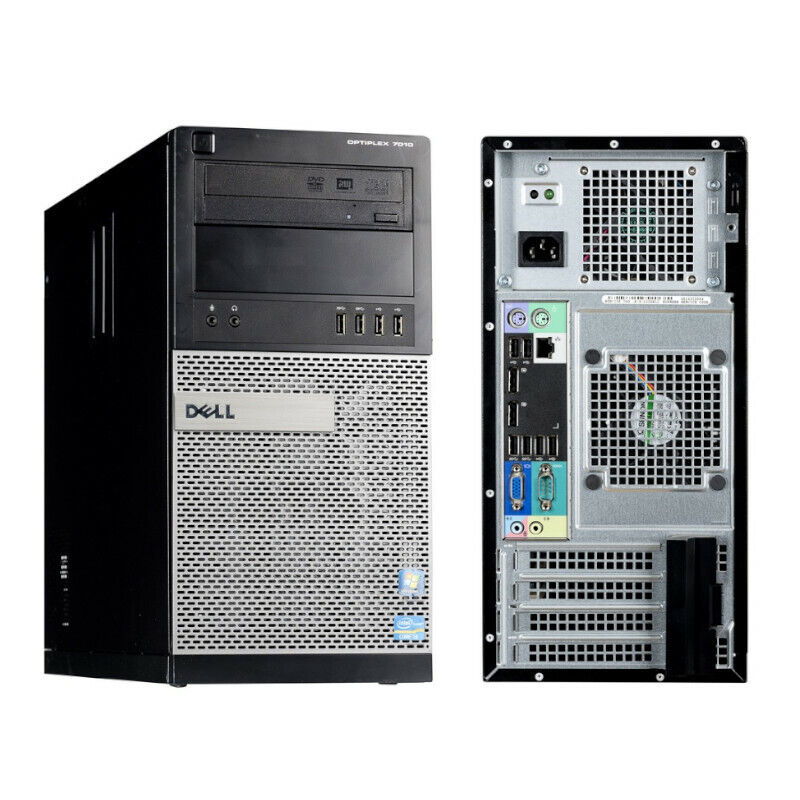Dell Optiplex 7010 MT Intel i3 3.3Ghz, 8GB DDR3, 128GB SSD HD, WIN 10 PRO