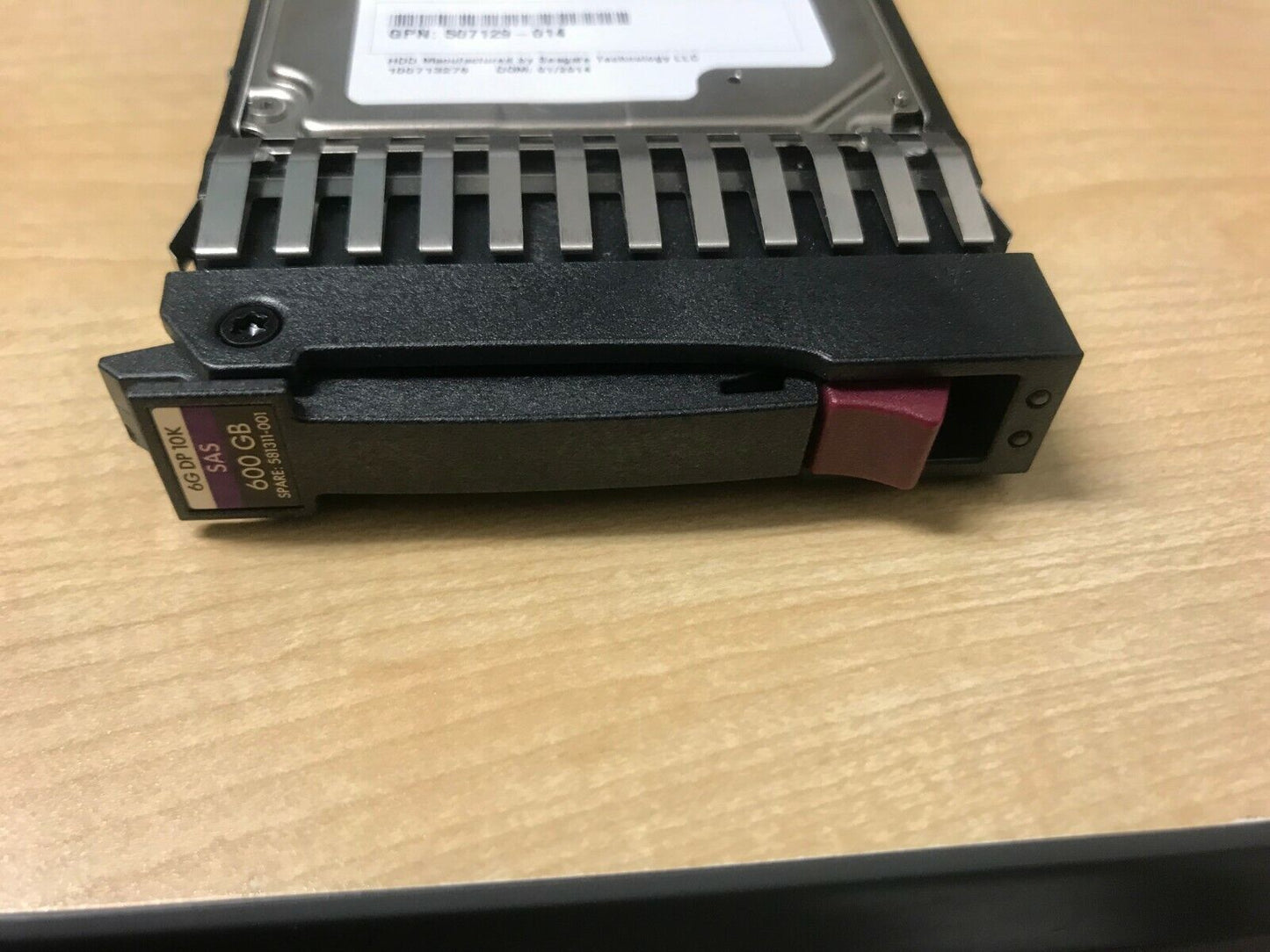 HP EG0600FCVBK 693569-003 600GB 10K 6G 2.5" SAS SC HARD DRIVE G8 G9 9WG066-035