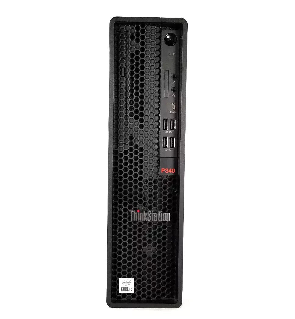 Lenovo ThinkStation P340 Desktop PC Intel i5-10th 16GB Ram 256GB Quadro P1000