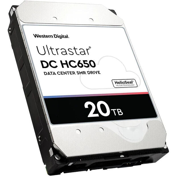 Western Digital Ultrastar DC HC650 WSH722020AL4204 20TB 7.2K SAS 12Gb/s 4Kn READ