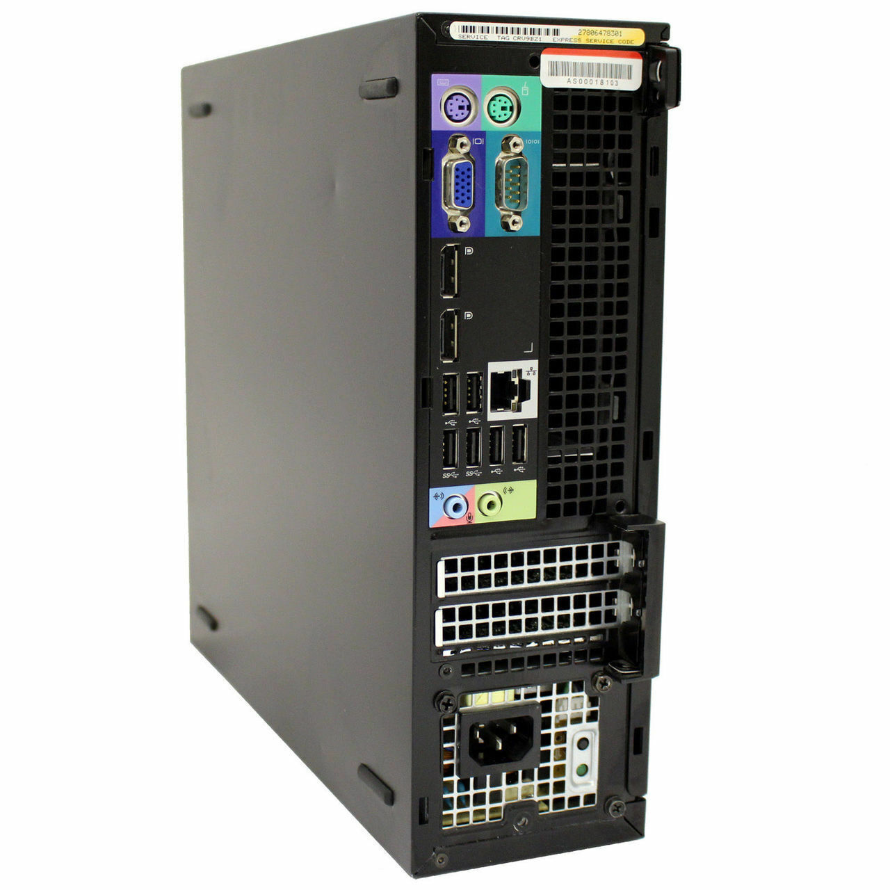 Dell Optiplex 7010 SFF Desktop Computer i7-3770 16GB 1tb SSD INTEL Win 10 PRO