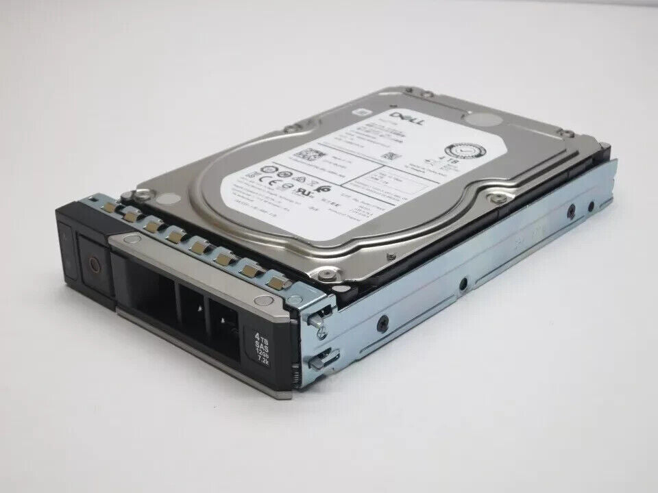 Dell 5JH5X 4TB 7.2k 12Gb/s 3.5” SAS Hard Drive Seagate ST4000NM0295 14G Tray