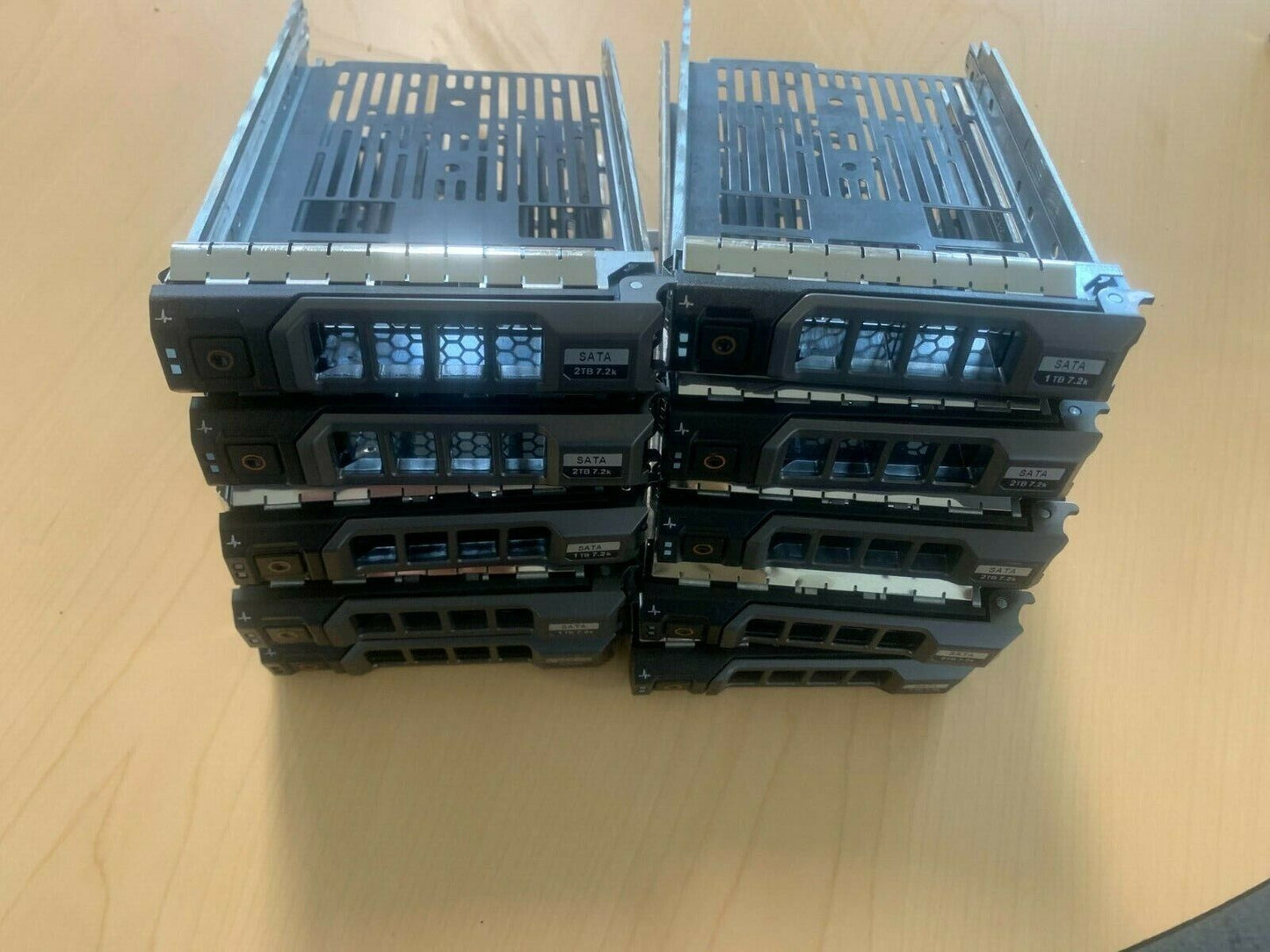 3.5" Tray Caddy For Dell R720 R710 R520 G302D 0X968D F238F R510 R420 Lot of 10