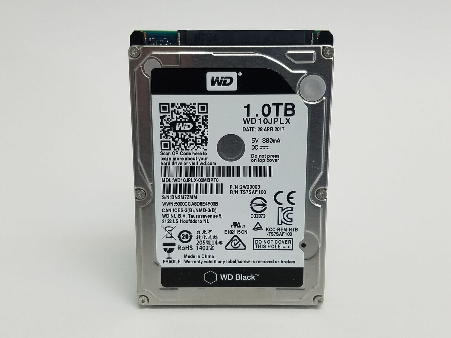 Western Digital WD Black WD10JPLX 1 TB SATA III 2.5 in Laptop Drive
