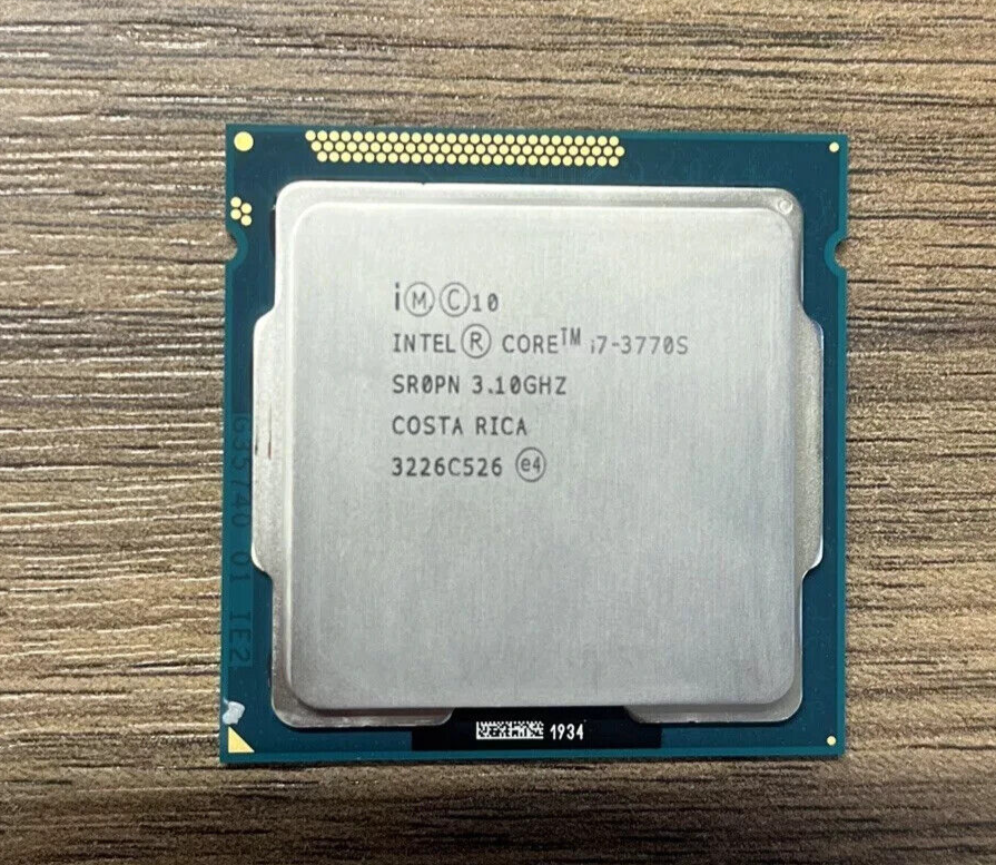 INTEL CORE i7-3770S 3.10GHz SR0PN CPU PROCESSOR LGA 1155 FREE SHIPPING