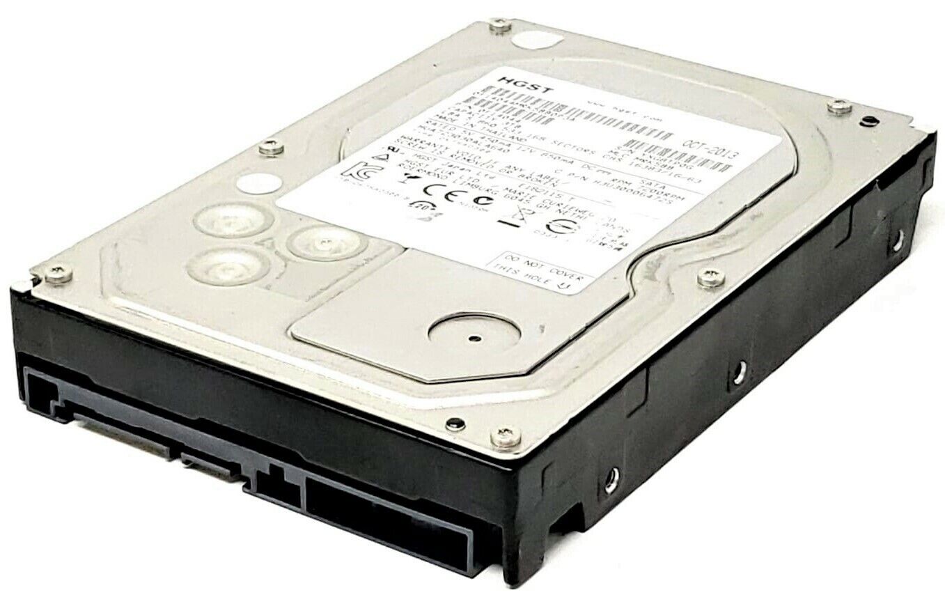 LOT OF 10 Hitachi 3TB 3.5" Hard Drive HUS724030ALA640 SATA 6gb/s 7200rpm 64mb  