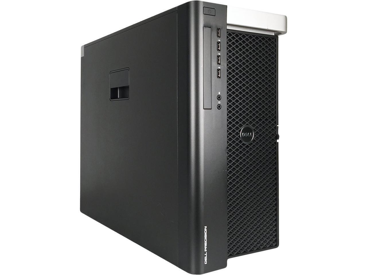 Dell Precision T7610 8-Core 2.60GHz E5-2650 v2 4x Trays 64GB RAM 2tb SSD WIN 10