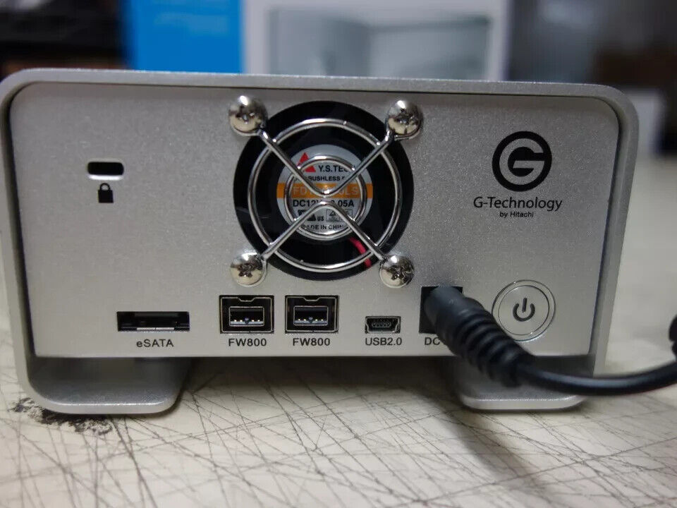 G-Technology G-Raid 8TB External Hard Drive 0G02217 USED IN GOOD CONDITION