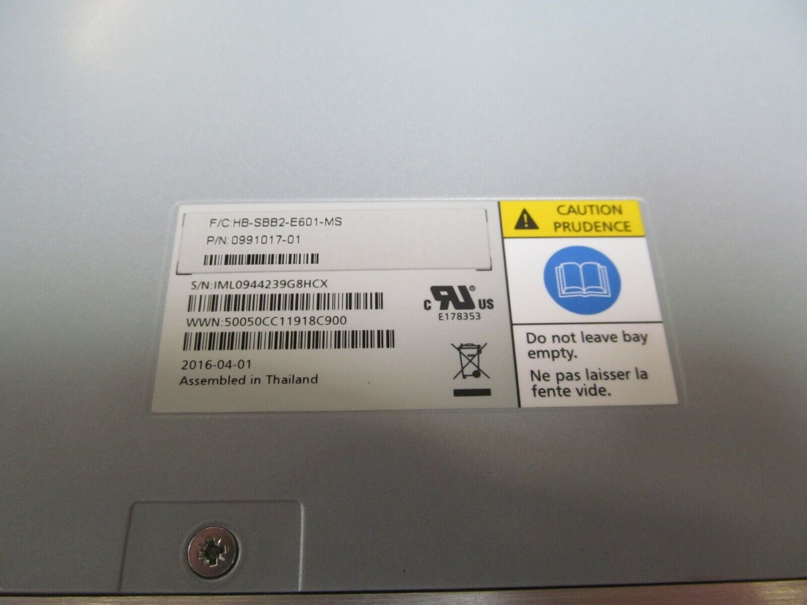 Microsoft Azure StorSimple 0991017-01 6Gbps SAS Controller HB-SBB2-E601-MS