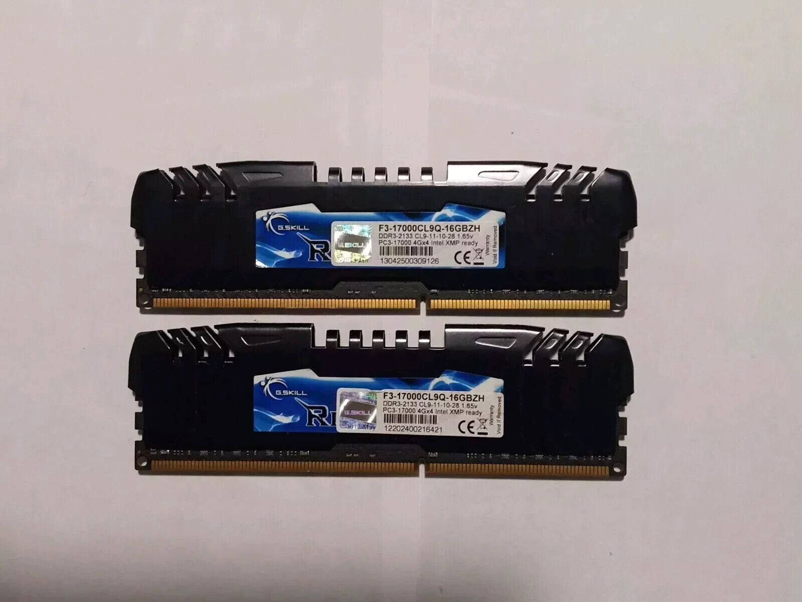 G. Skill Ripjaws Z 8GB (2x4GB) DDR3-2133 (F3-17000CL9Q-16GBZH) Desktop RAM