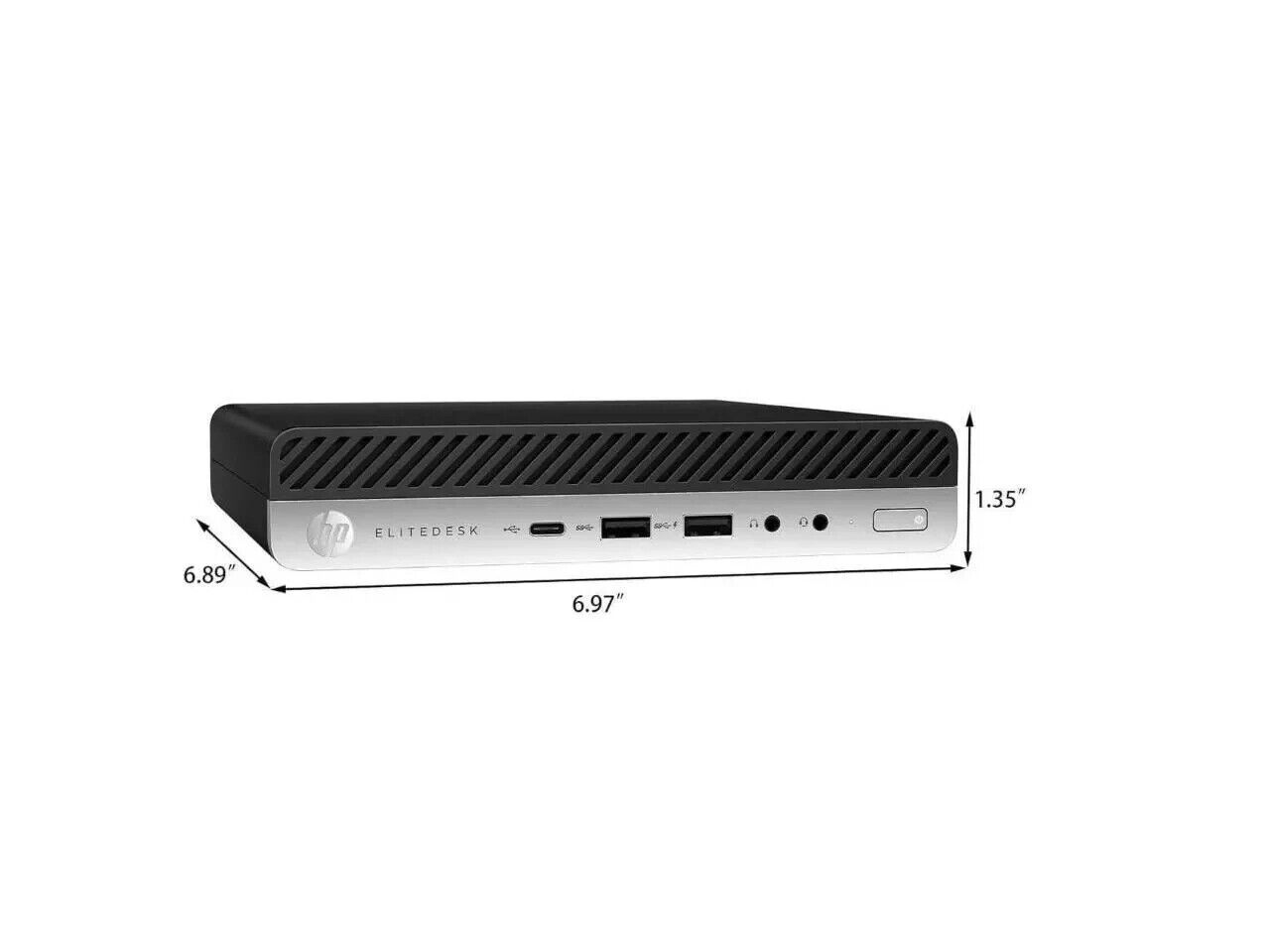 HP EliteDesk 800 G5 i5-8th Mini Desktop PC 32GB DDR4 1TB SSD 2.5 W 11 pro WIFI