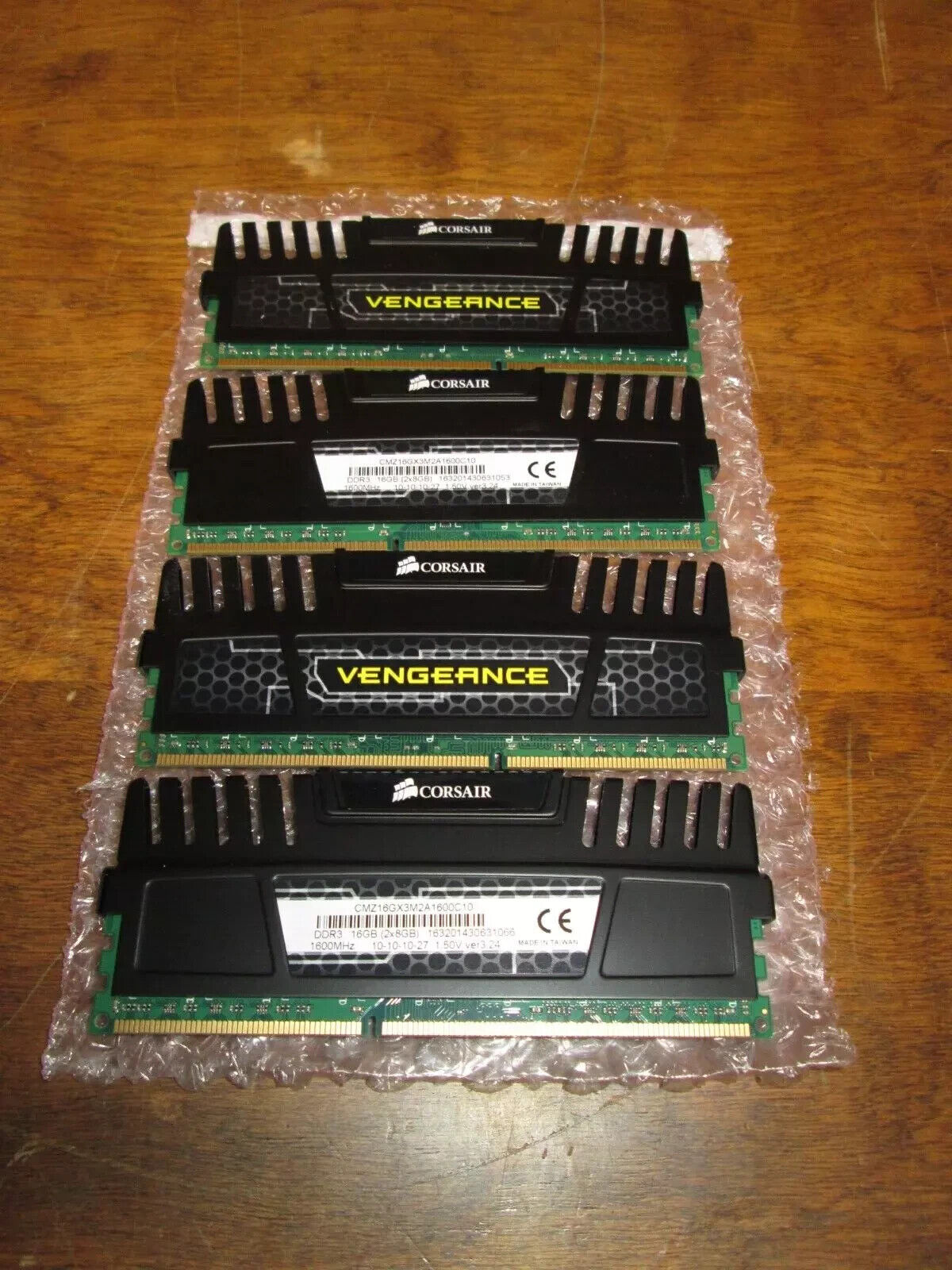 Corsair Vengeance DDR3 32GB Kit (4x8GB) 1600MHz 1.50V CMZ16GX3M2A1600C10