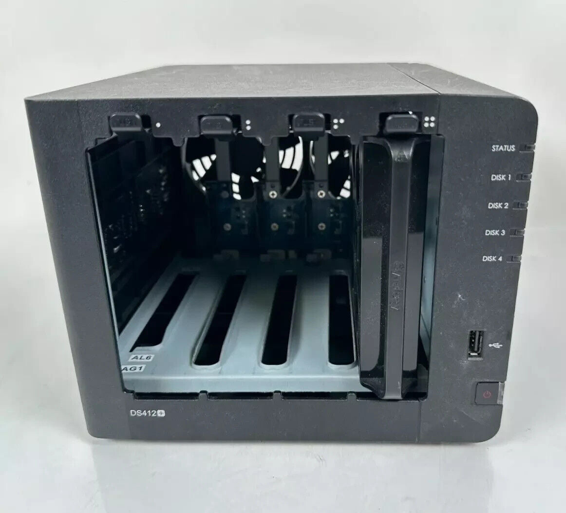 Synology DS412+ DiskStation 4-Bay USB 3.0 NAS No HDD or PSU