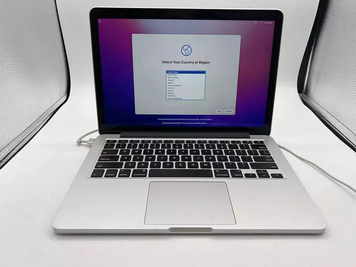 Apple MacBook Pro Retina A1502 13" Core i7 16GB SSD 512GB Silver 2015
