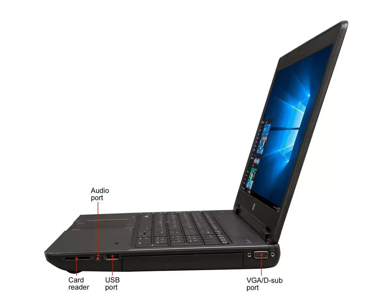 HP ZBook 15 G2 15.6" 2.80GHz Quad Core i7-4810MQ HD 16GB RAM K1100M 512GB WIN 10