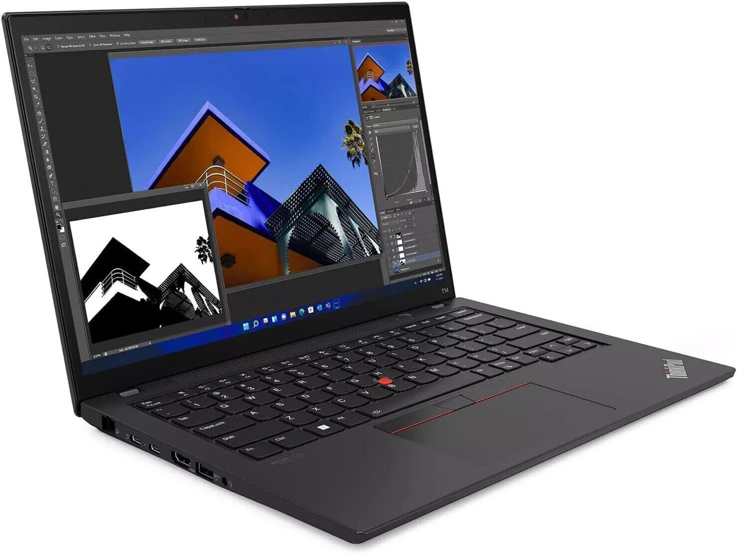Lenovo ThinkPad T14 FHD Laptop Quad Core i5 10310u 32GB 1TB NVME SSD Win 11 pro