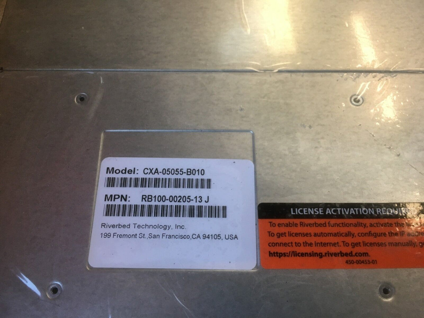 Riverbed Steelhead CXA-05055-B010 Riverbed 2x500GB 8x80GB SSD SATA NEW