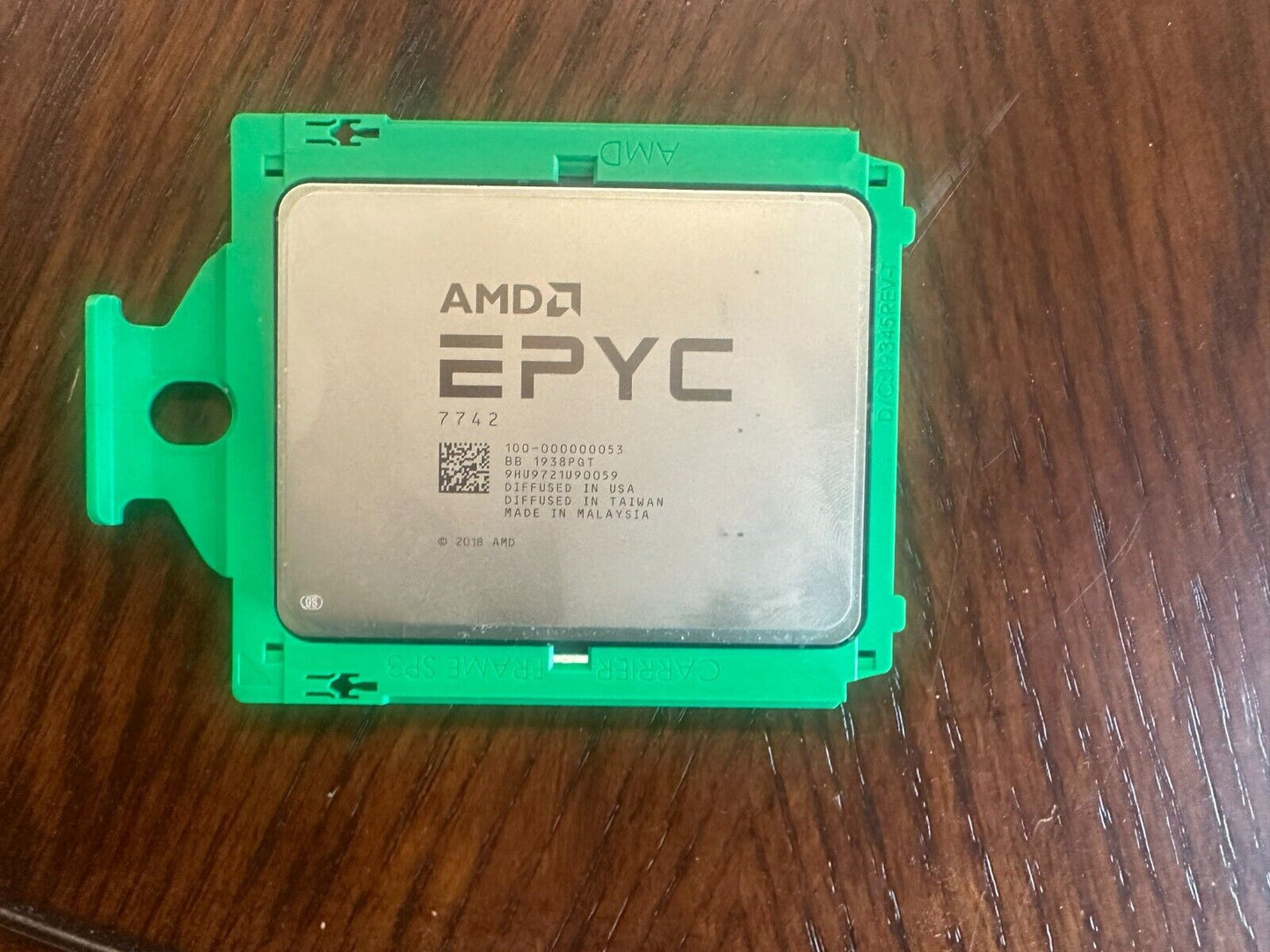AMD EPYC 7742 Processor 64-Core 2.25GHz SP3 225W CPU 100-000000053