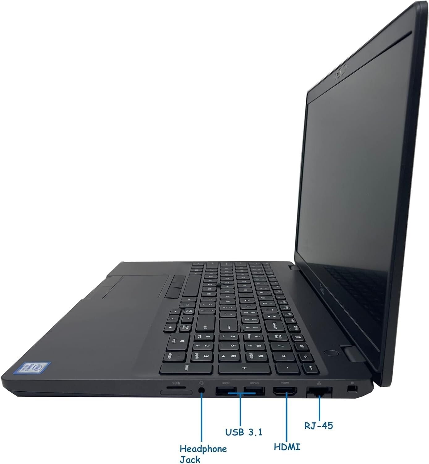 Dell Precision 3540 15.6 FHD Laptop i7-8665u 32GB 1TB NVME Radeon Pro WX 2100