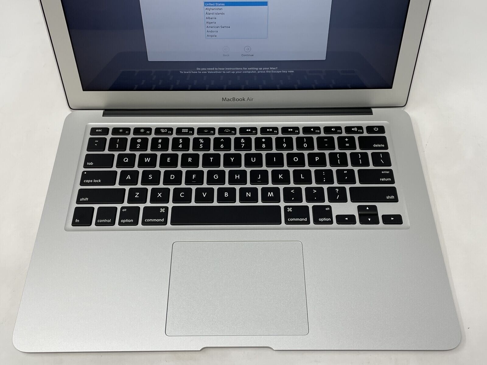 MacBook Air 13 Mid 2013 1.3 GHz Intel Core i5 8GB 256GB SSD Big Sur