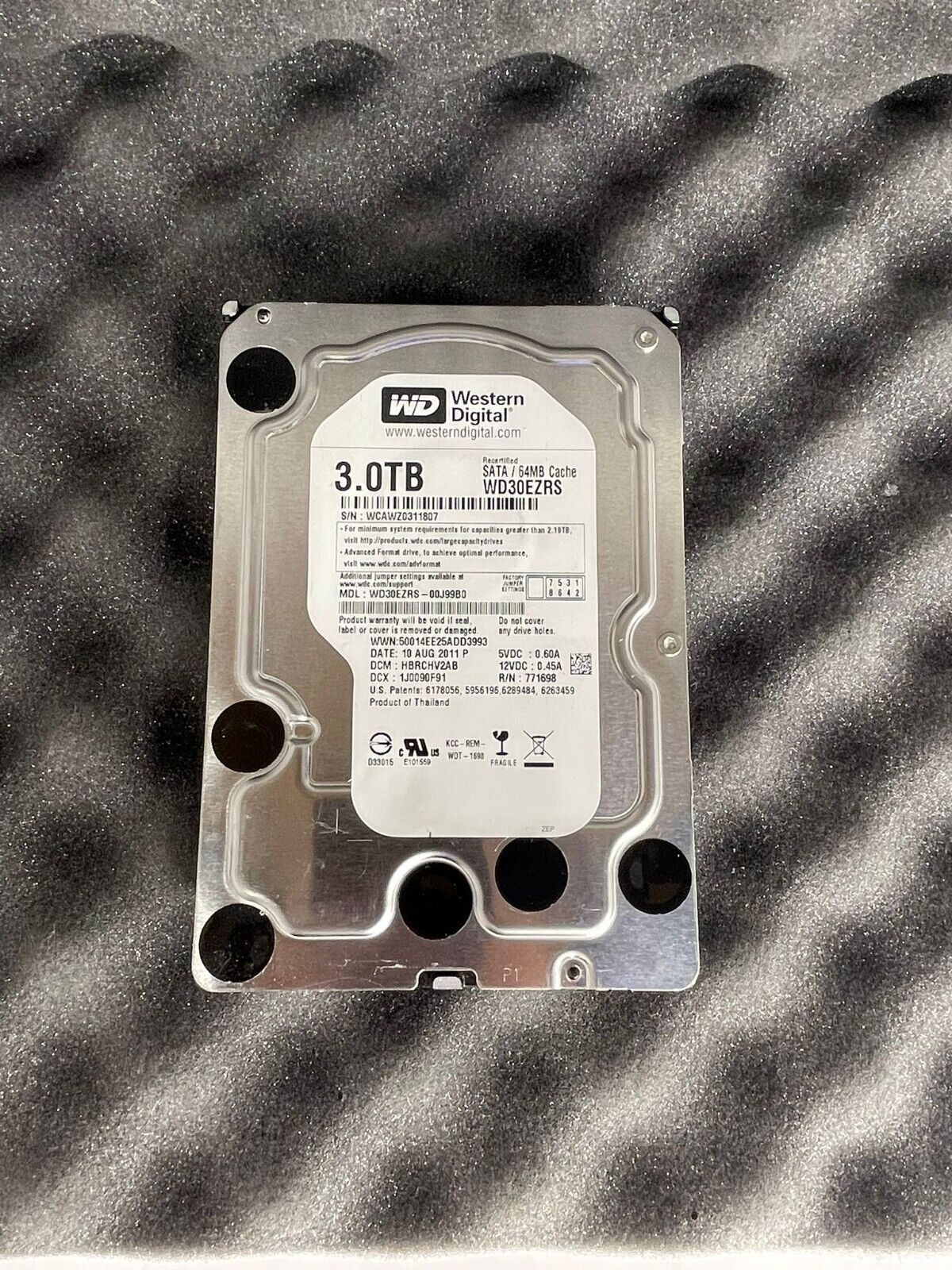 Western Digital Caviar  WD30EZRS 3TB 3.5" SATA HDD