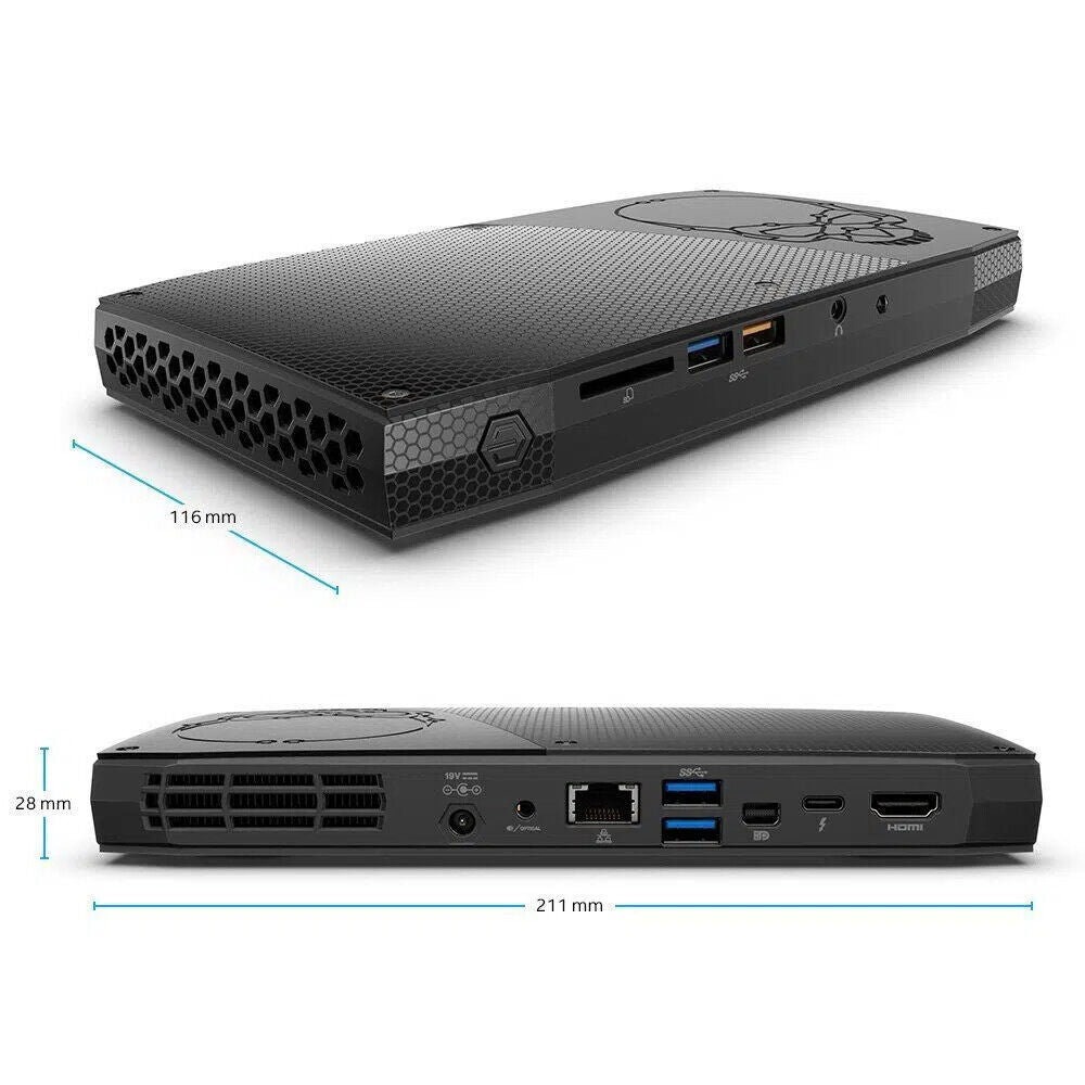 Intel Skull Canyon NUC NUC6i7KYK i7-6770HQ Thunderbolt 3, 32GB 512GB SSD W11 Pro