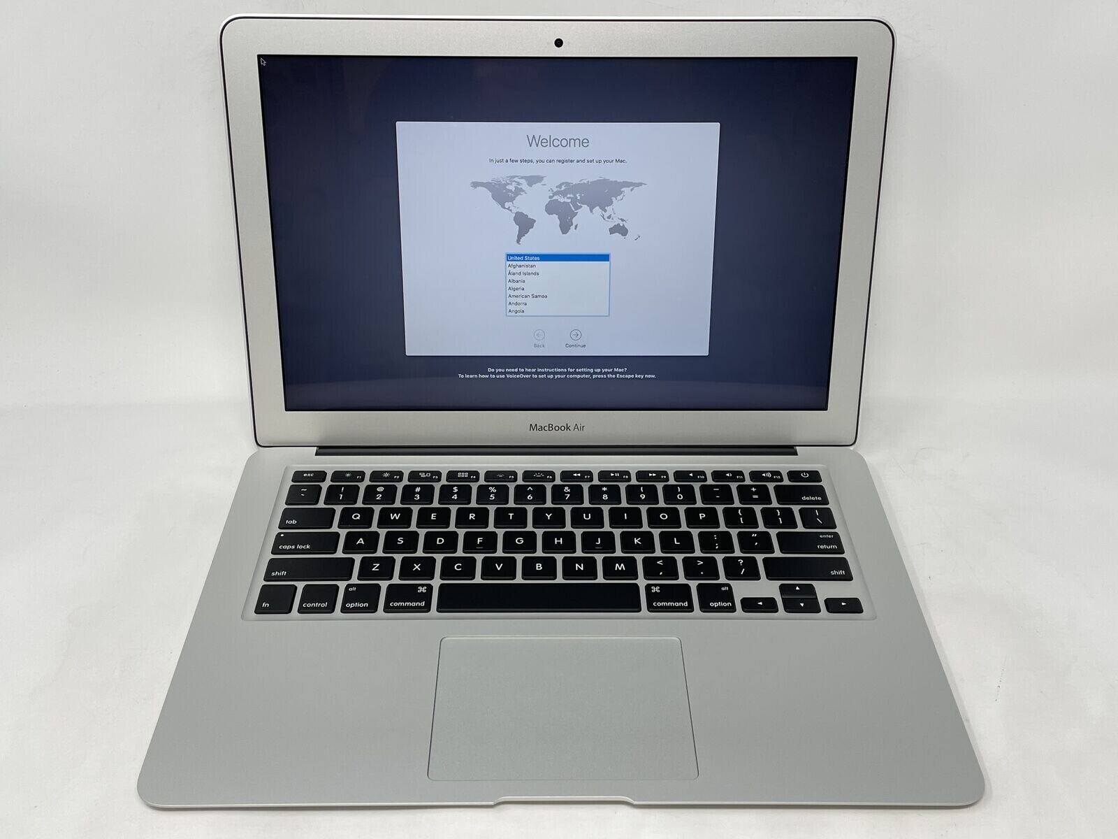 MacBook Air 13 Mid 2013 1.3 GHz Intel Core i5 8GB 256GB SSD Big Sur