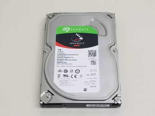 Seagate IronWolf ST1000VN002 1TB 3.5 SATA III 6Gb/s NAS Hard Drive HDD