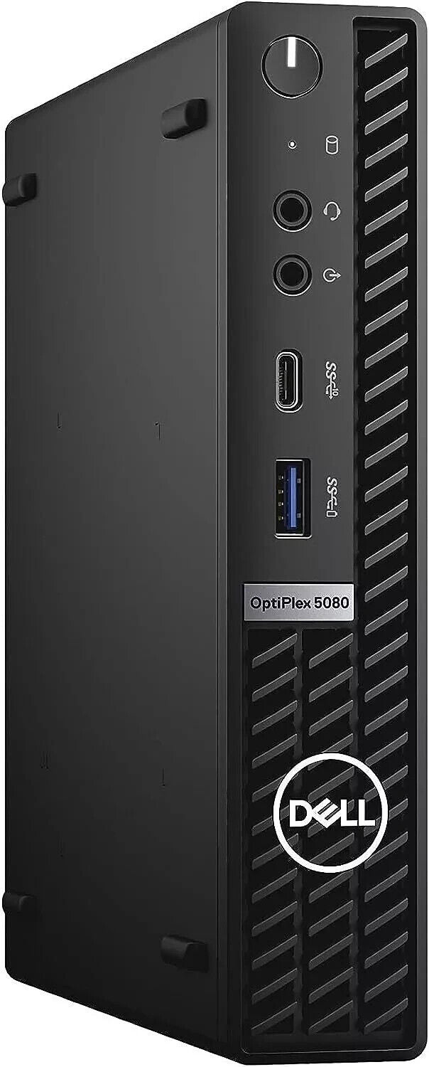 Dell Optiplex 5080 Micro i5-10500T 2.3GHZ 32GB 512GB SSD Win 11 Pro desktop PC