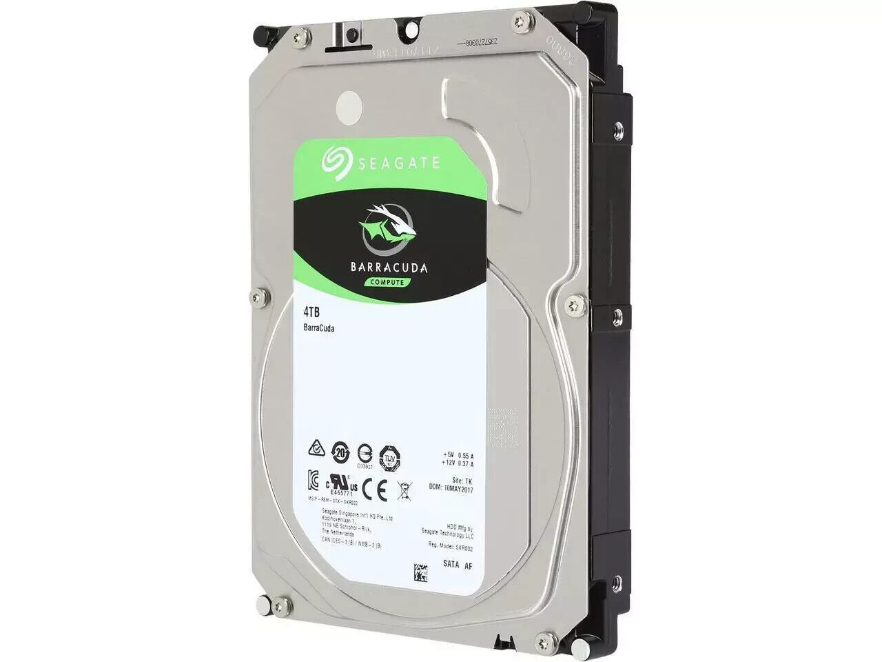 Seagate Hard Drives ST4000DM004 4TB 3.5  5400 RPM 256MB Cache HDD