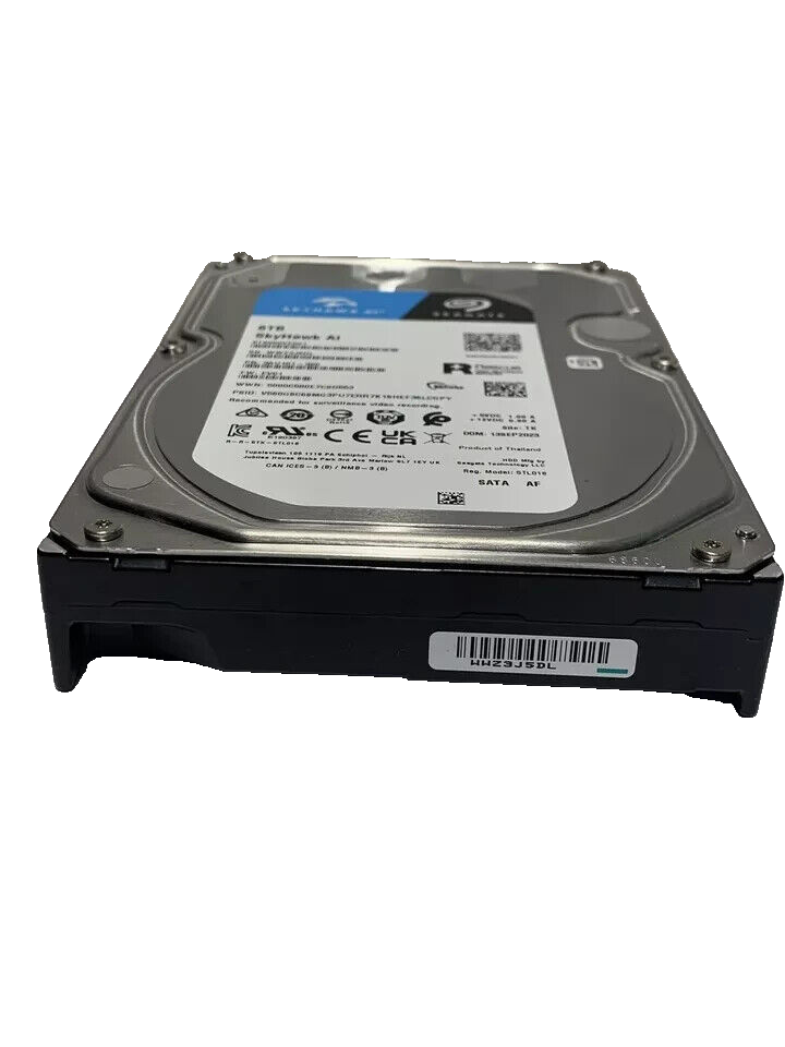 Seagate SkyHawk AI  Surveillance Hard Drive HDD 8TB 3.5" SATA ST8000VE001