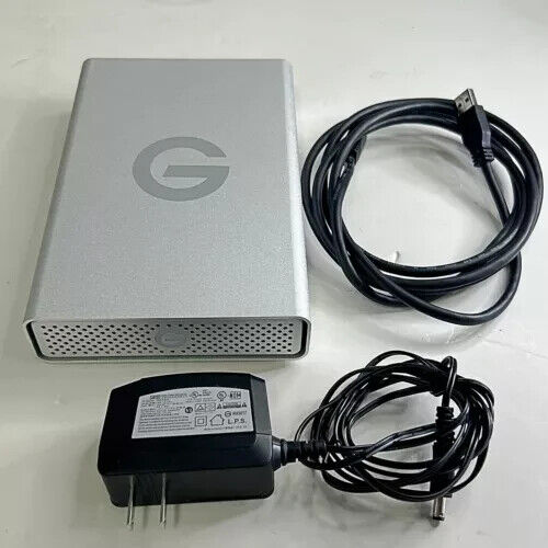 G-Technology G-Drive 4TB External Hard Drive 0G03594 USB 3.0 Power Supply