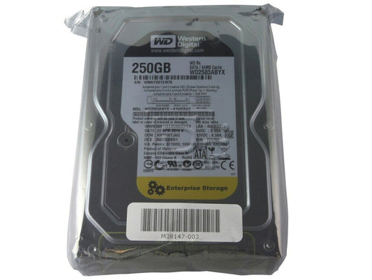 Western Digital WD2503ABYX E4 64MB 7200rpm 3.5" 250gb Sata hard drive