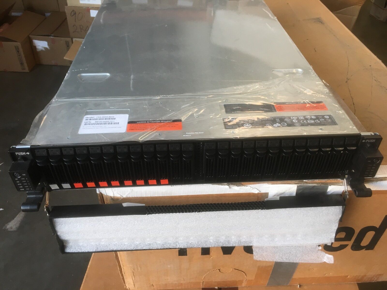 Riverbed Steelhead CXA-05055-B010 Riverbed 2x500GB 8x80GB SSD SATA NEW
