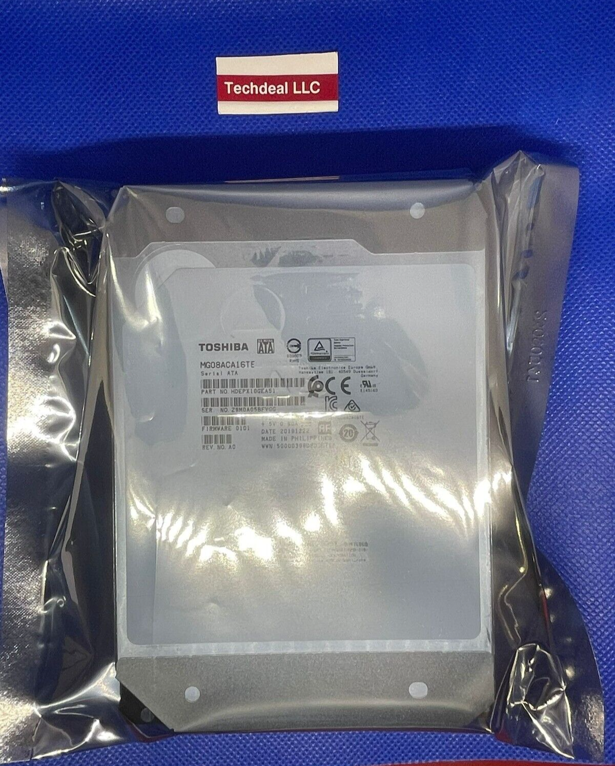 Toshiba MG08ACA16TE SATA Enterprise 16TB Desktop Hard Drive HDD 3.5"