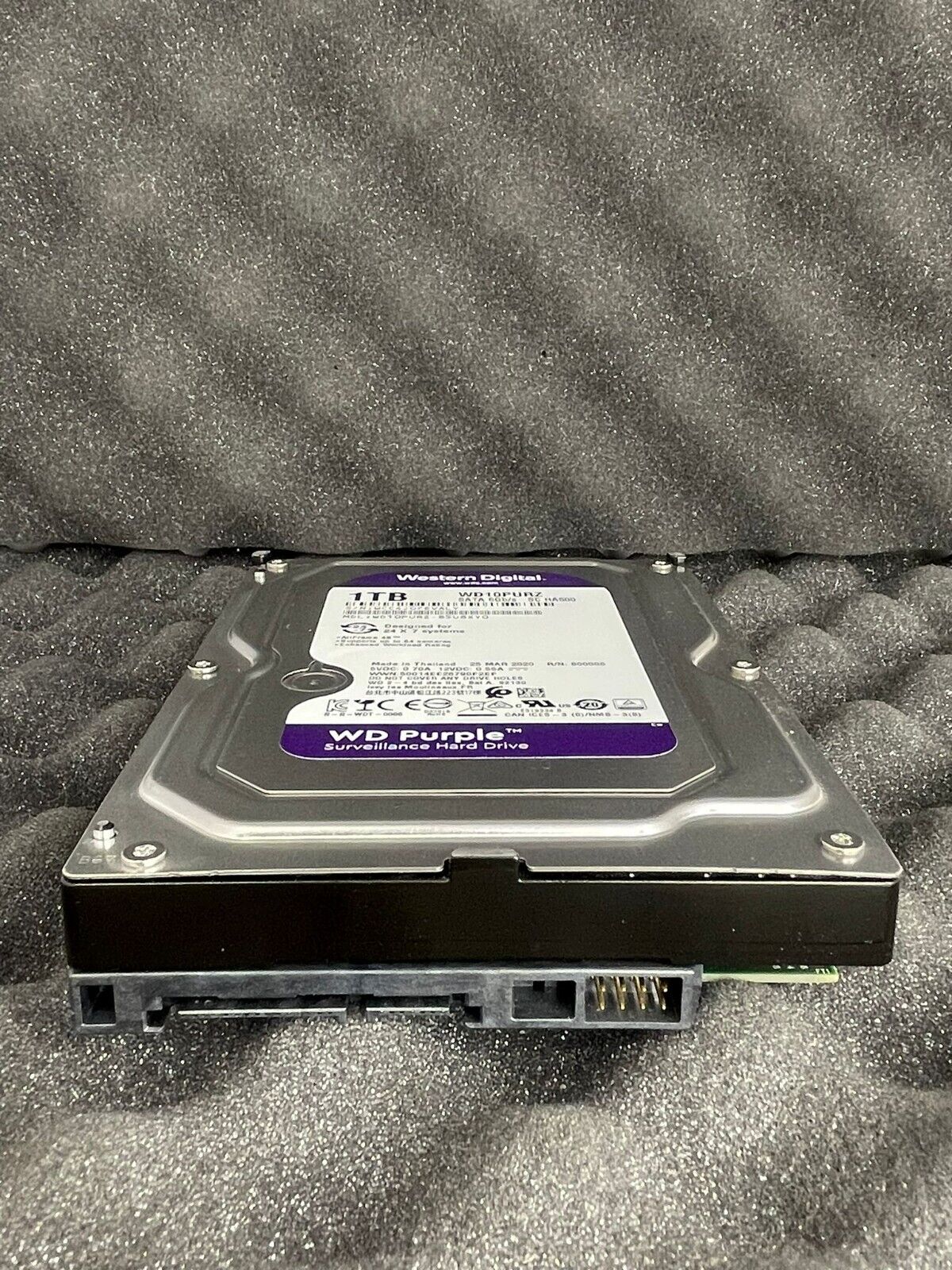 Western Digital WD10PURZ 1TB Hard Drive SATA 6 Gb/s 64MB Cache 3.5 Inch(M.Ref)