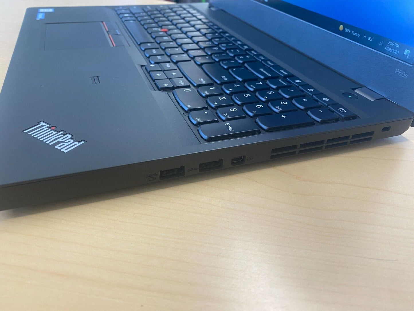 Lenovo ThinkPad P50s, i7-6500U, 2.50GHz 16GB NEW 1TB SSD Quadro M500M FHD gamin