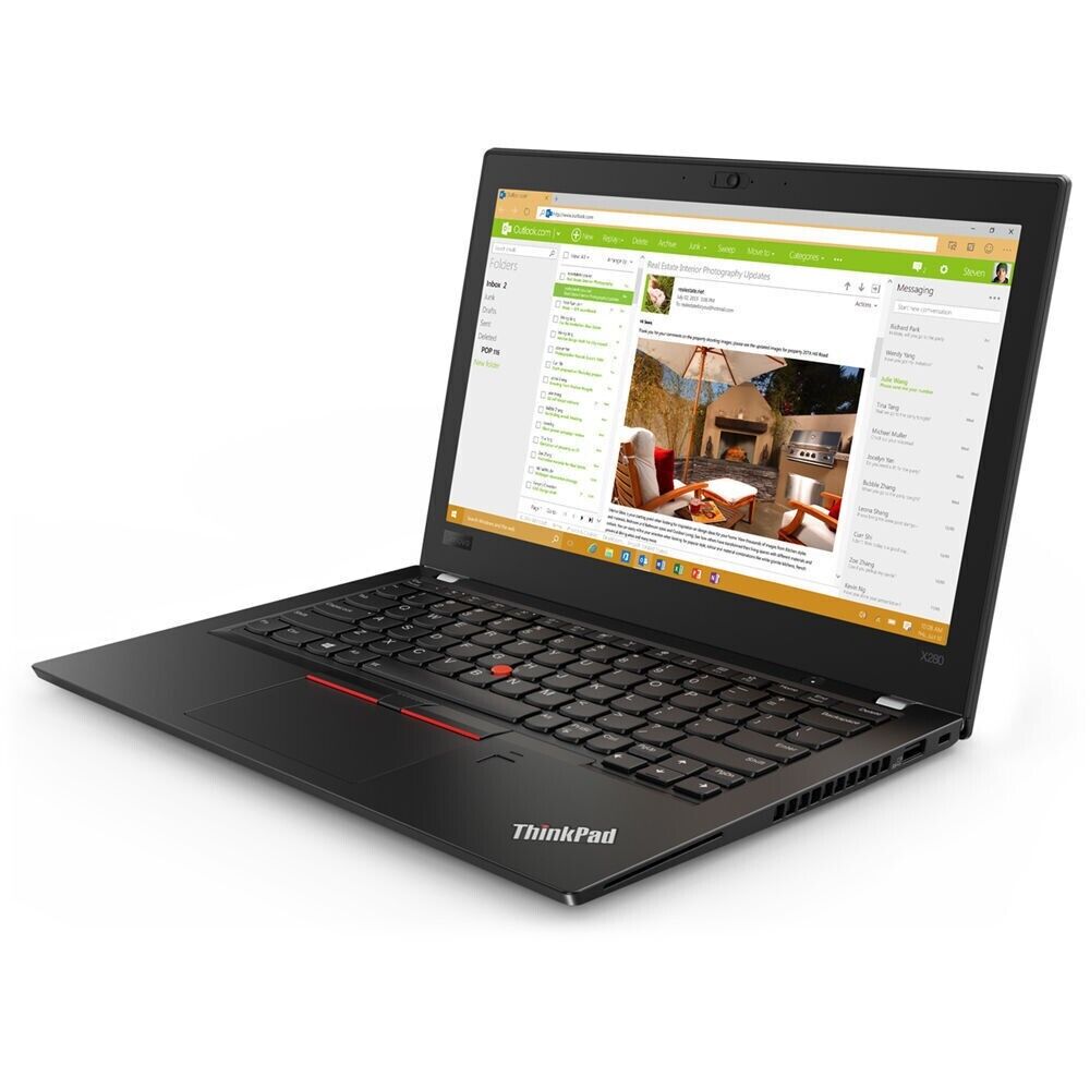 Lenovo Thinkpad X280 12.5" FHD Laptop i5 8GB 256GB SSD WIN 11 PRO light CAM