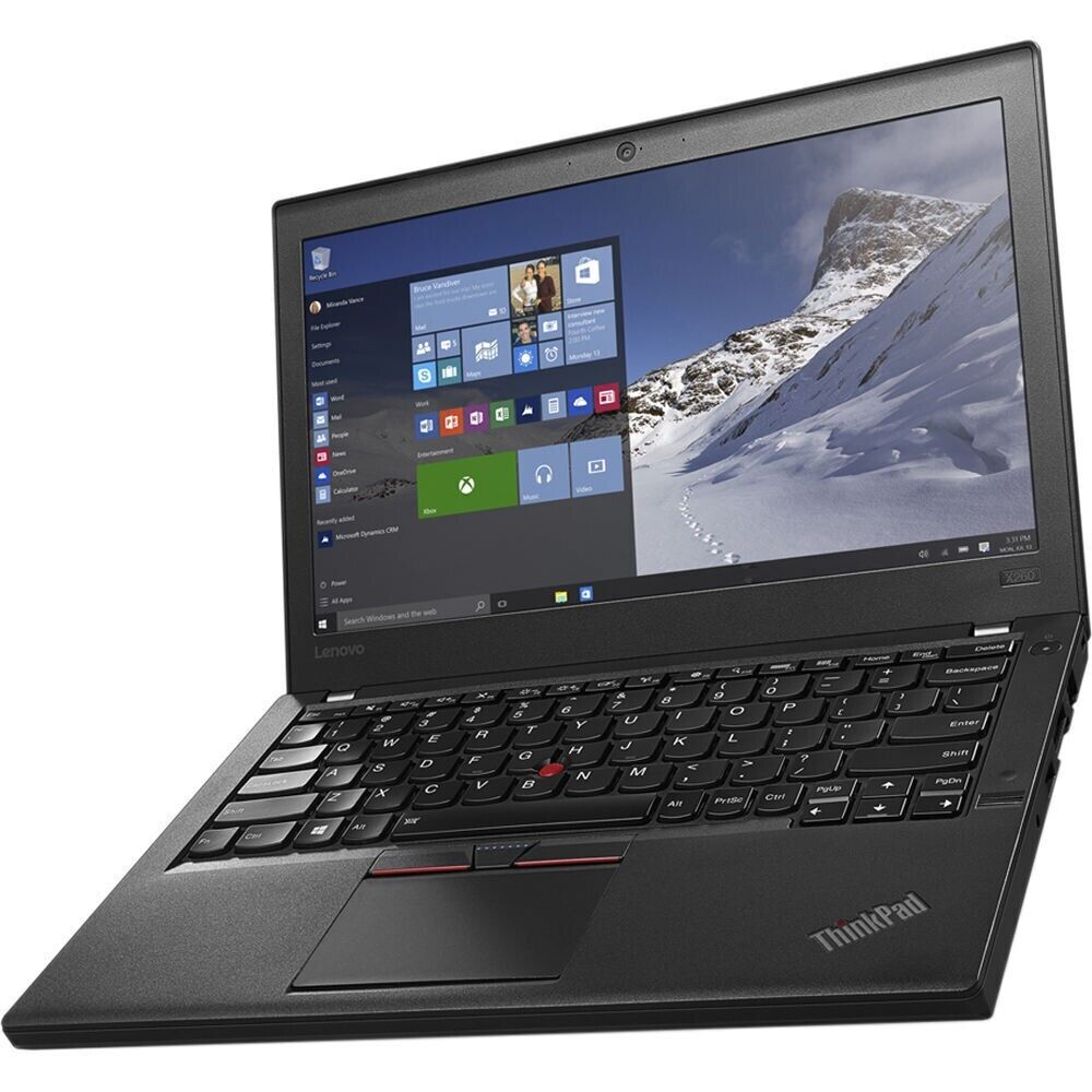 Lenovo ThinkPad X260 i7 6600U 16GB 512GB 12.5" Webcam Ultrabook W 11 PRO laptop