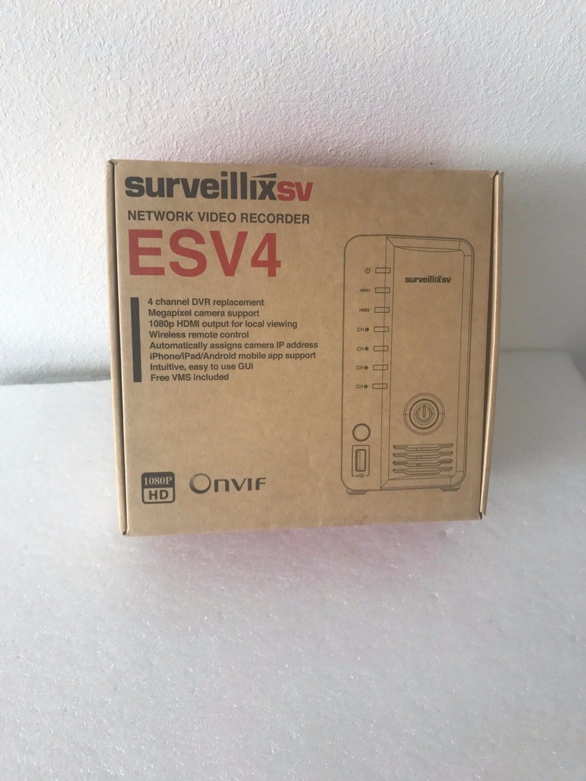 Toshiba 4 Channel Surveillix Network Video Recorder DVR  Ethernet 4CH 1080p HDMI