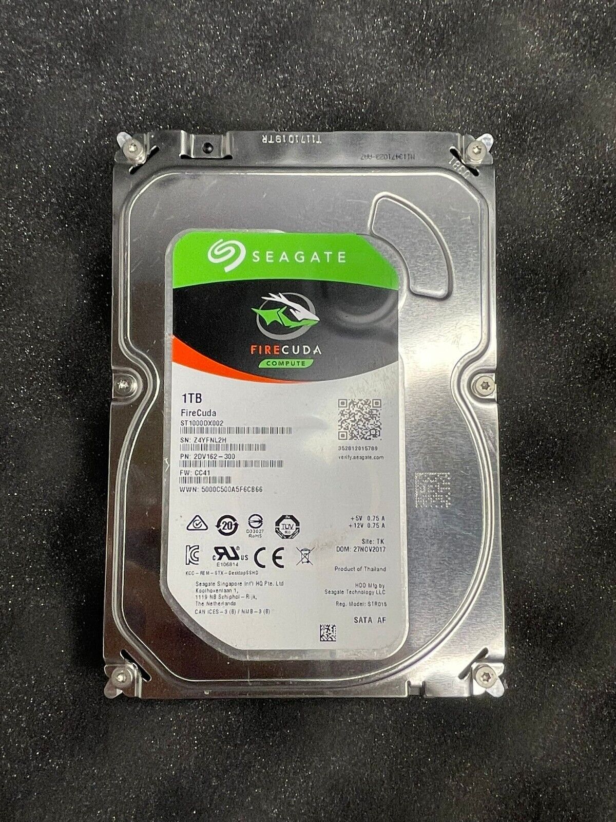 Seagate 1TB ST1000DX002 CC41 FireCuda 3.5” SATA Hard Drive Desktop HDD @HDD4