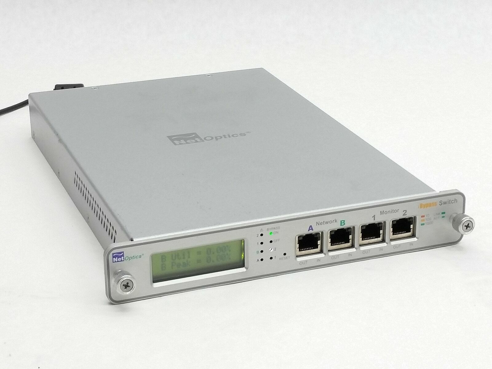 NET OPTICS IBP-HBCU3 iBYPASS SWITCH HB 10/100/1000BASET CU GIGABIT +HEARTBEAT