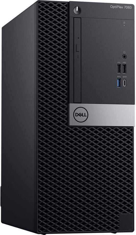 Dell Optiplex 7060 Mid Tower Desktop i7-8700 4.6 Ghz 6 Core 32GB 2TB SSD Win 11