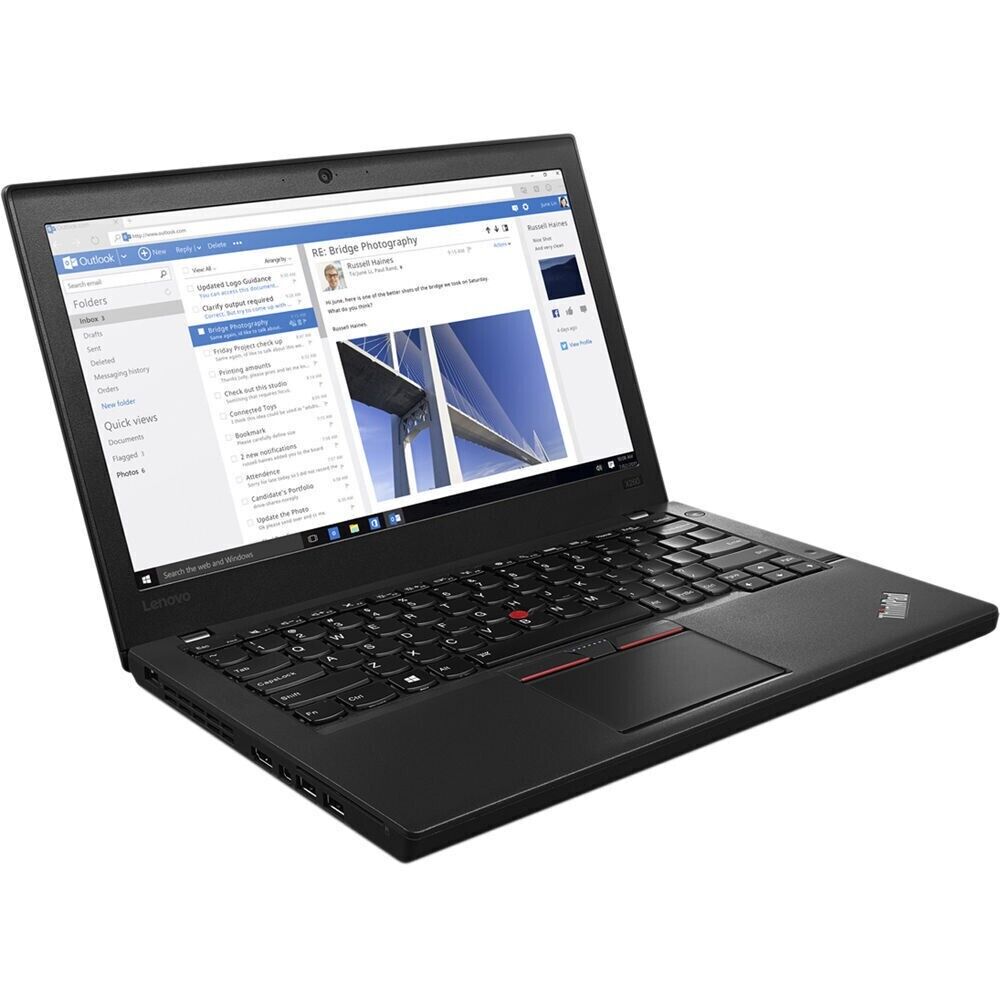 Lenovo ThinkPad X260 i7 6600U 16GB 512GB 12.5" Webcam Ultrabook W 11 PRO laptop