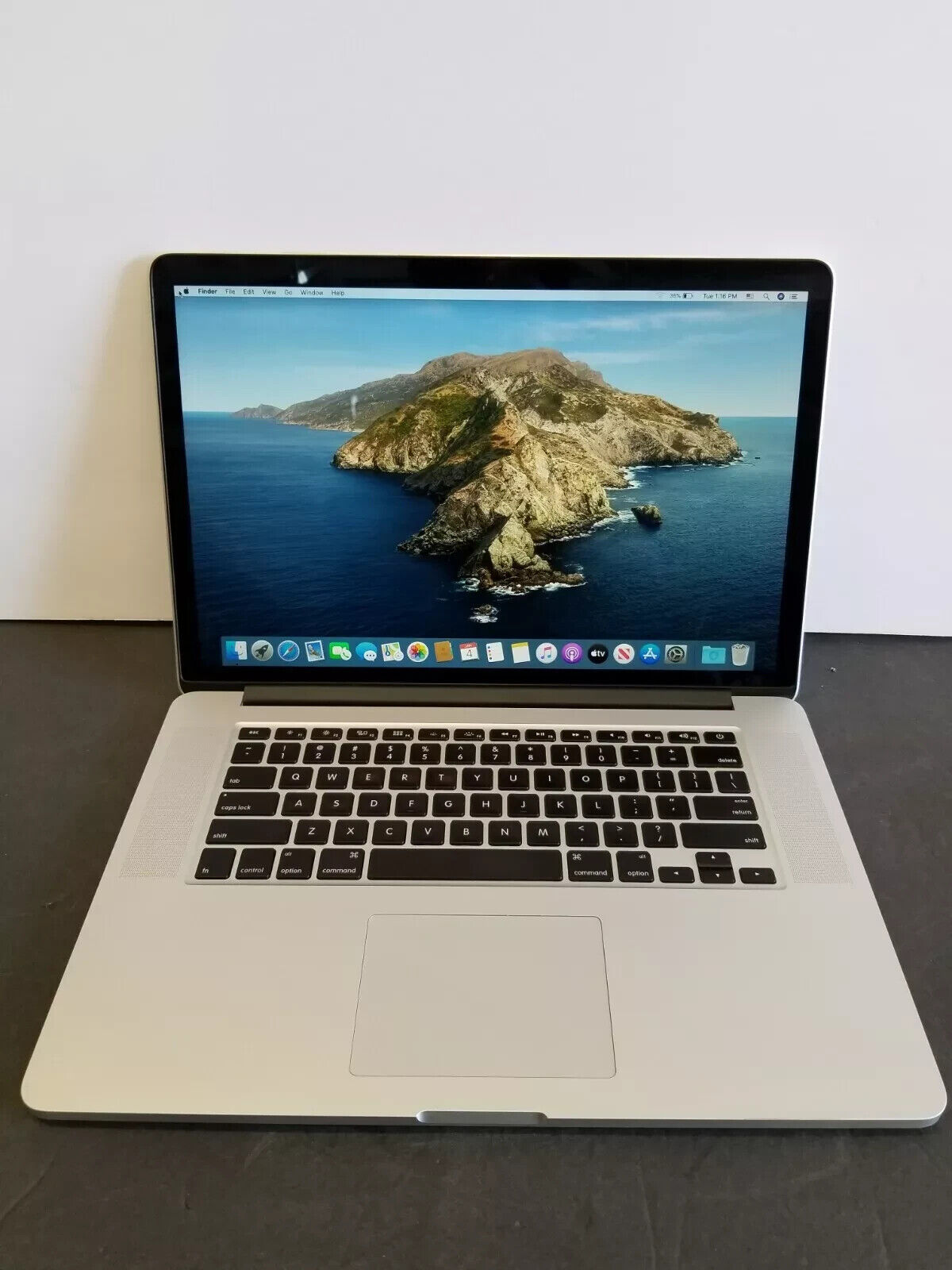 Apple MacBook Pro 2014 15'' (A1398) i7-4870HQ 2.50GHz 16GB RAM 512SSD used