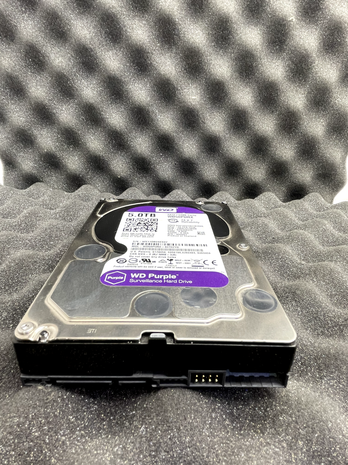 WD Purple WD50PURX  5TB 3.5" SATA Surveillance Hard Drive