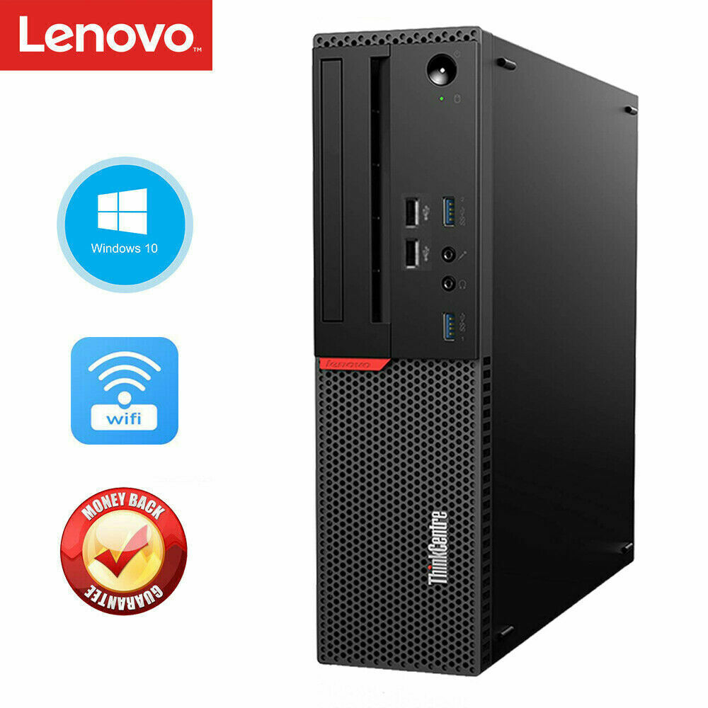 Lenovo ThinkCentre M900 desktop i7 6700 3.40GHz 800 SSD 32GB Ram Wifi Win 10 Pro